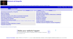 Desktop Screenshot of directorio-de-fotografia.com